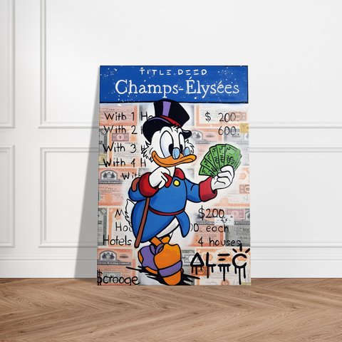 CEO VISION - RICH DUCK - SCHILDERIJ CANVAS